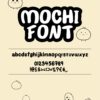 Mochi Font Design