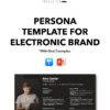 Persona Templates With Real Examples