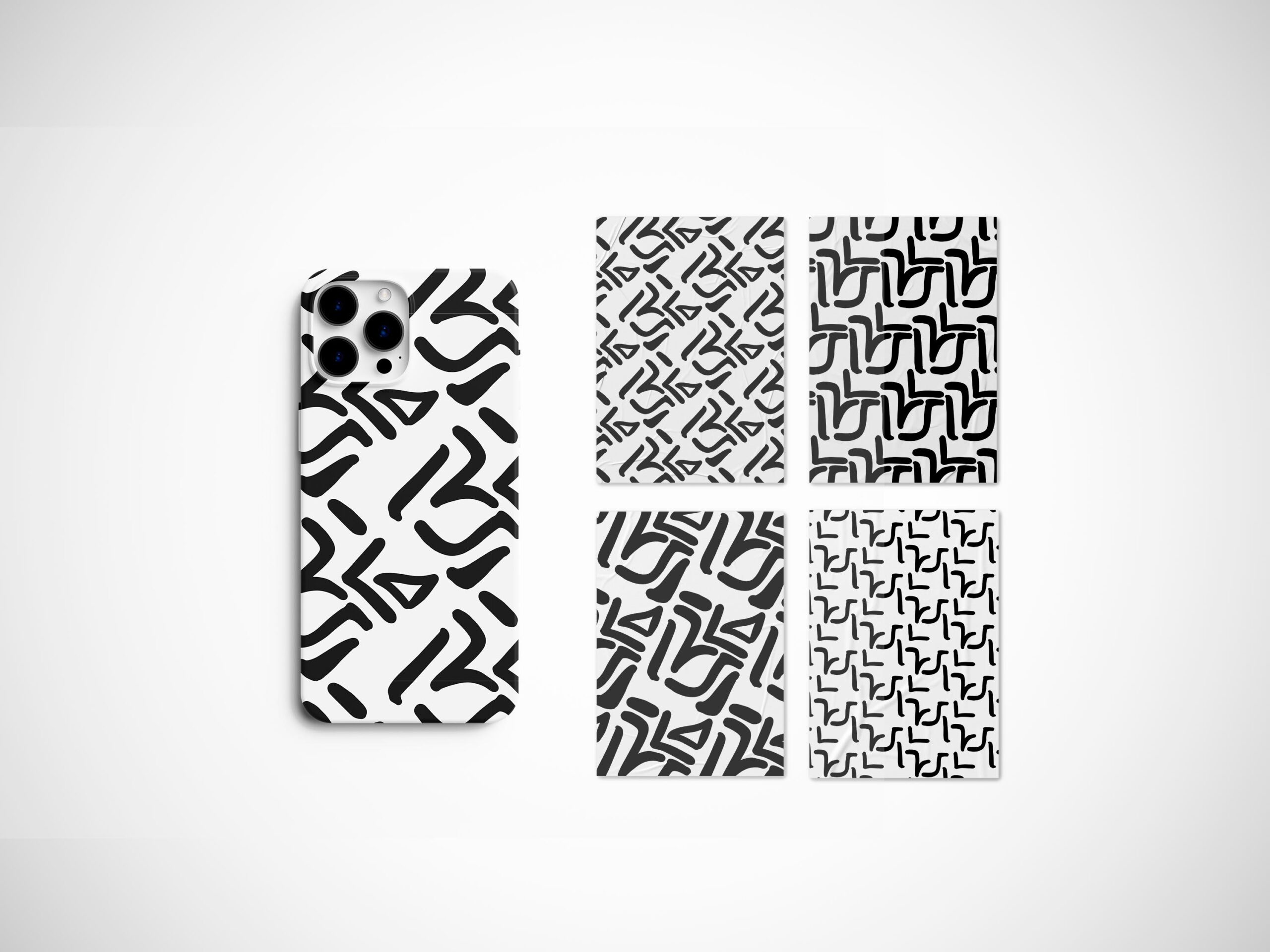 Abstract Black&White Pattern