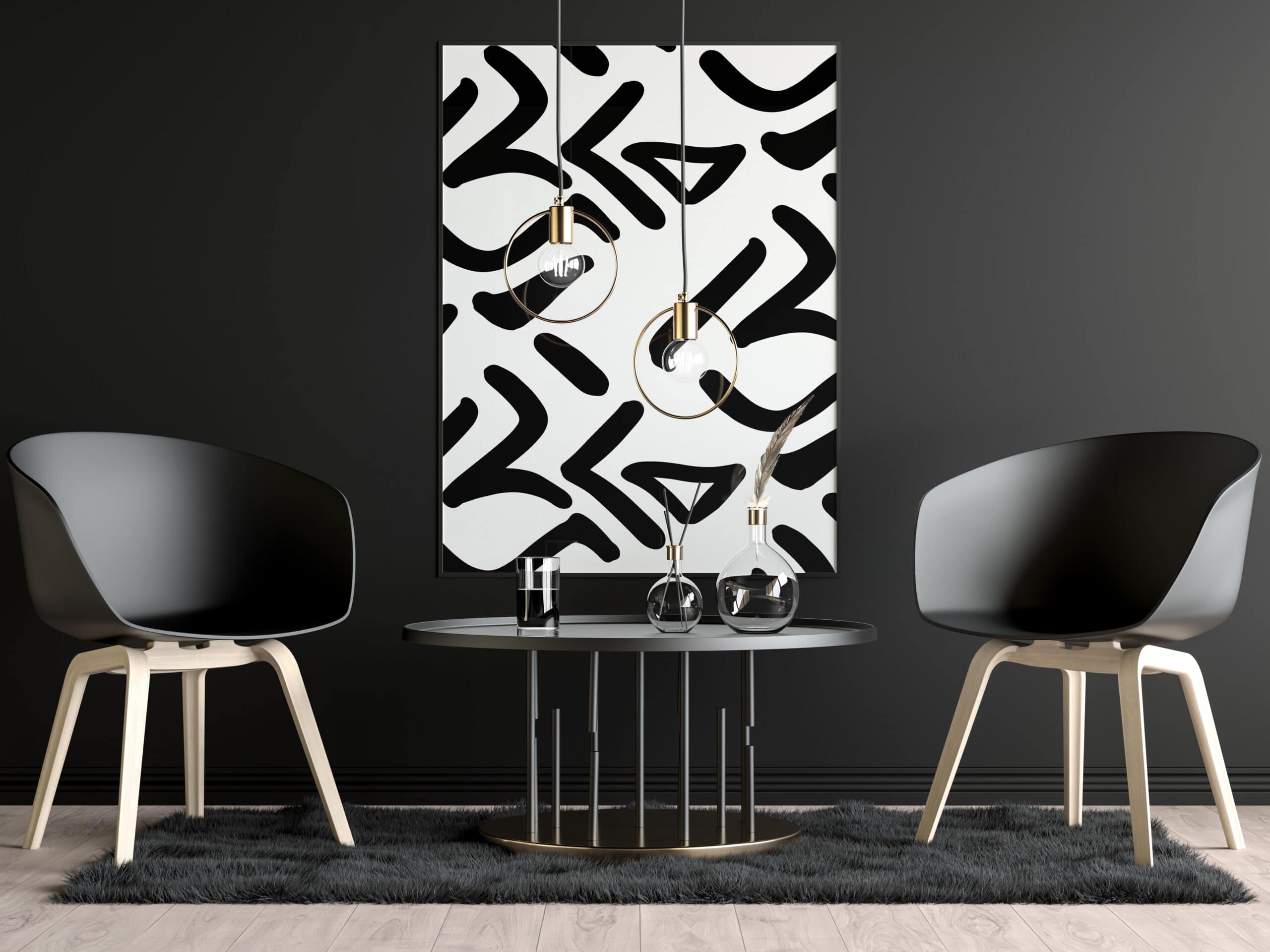 Abstract Black&White Pattern
