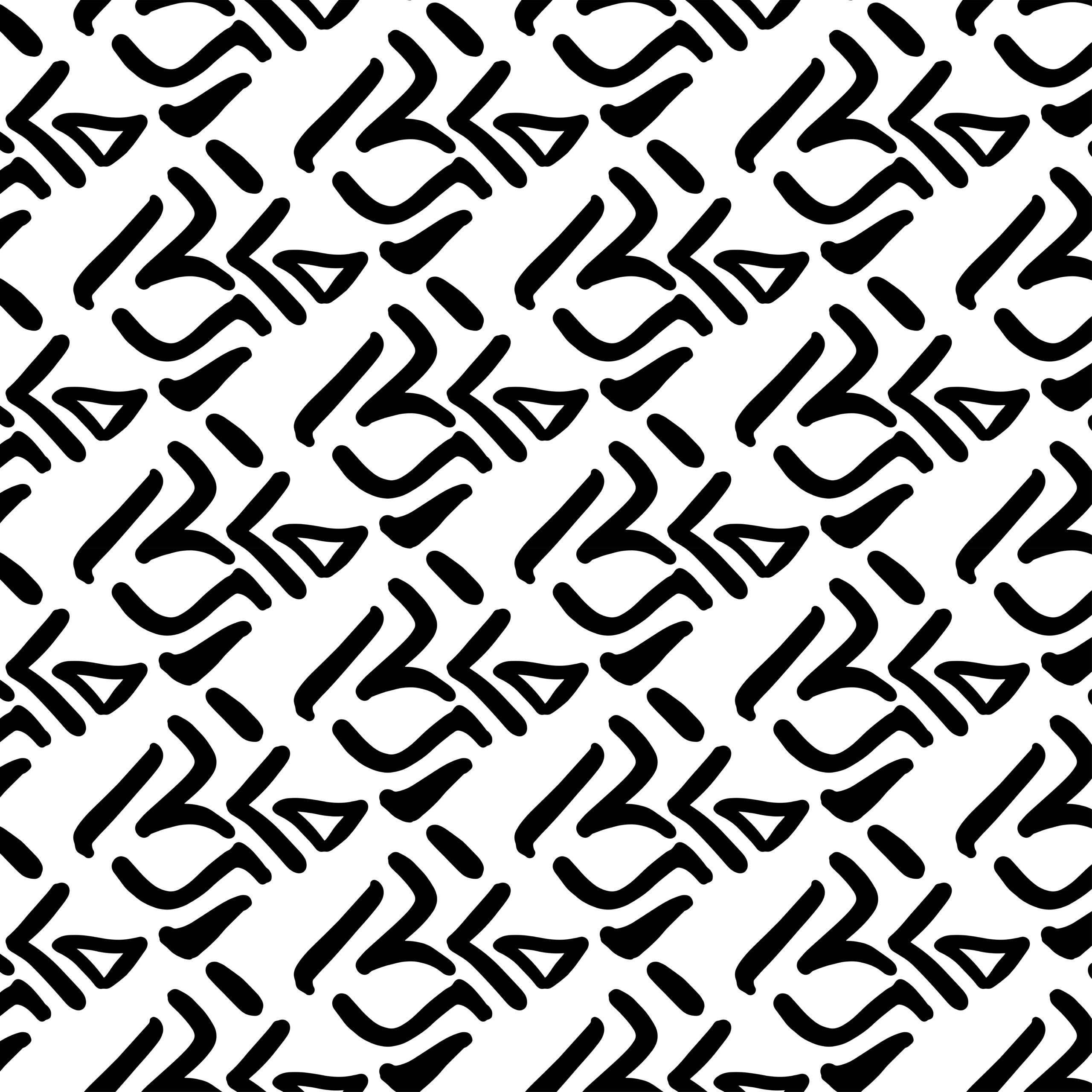 Abstract Black&White Pattern
