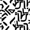 Abstract Black&White Pattern