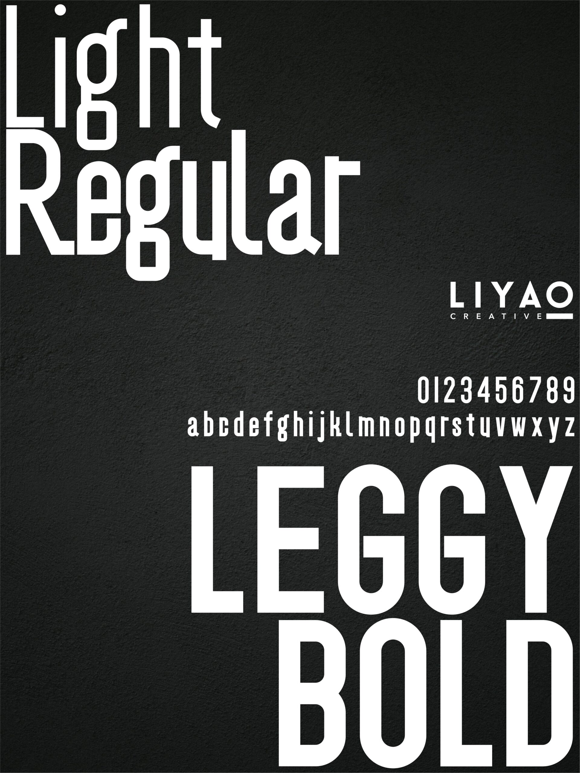 LEGGY Typeface - Sans Serif Variable Font