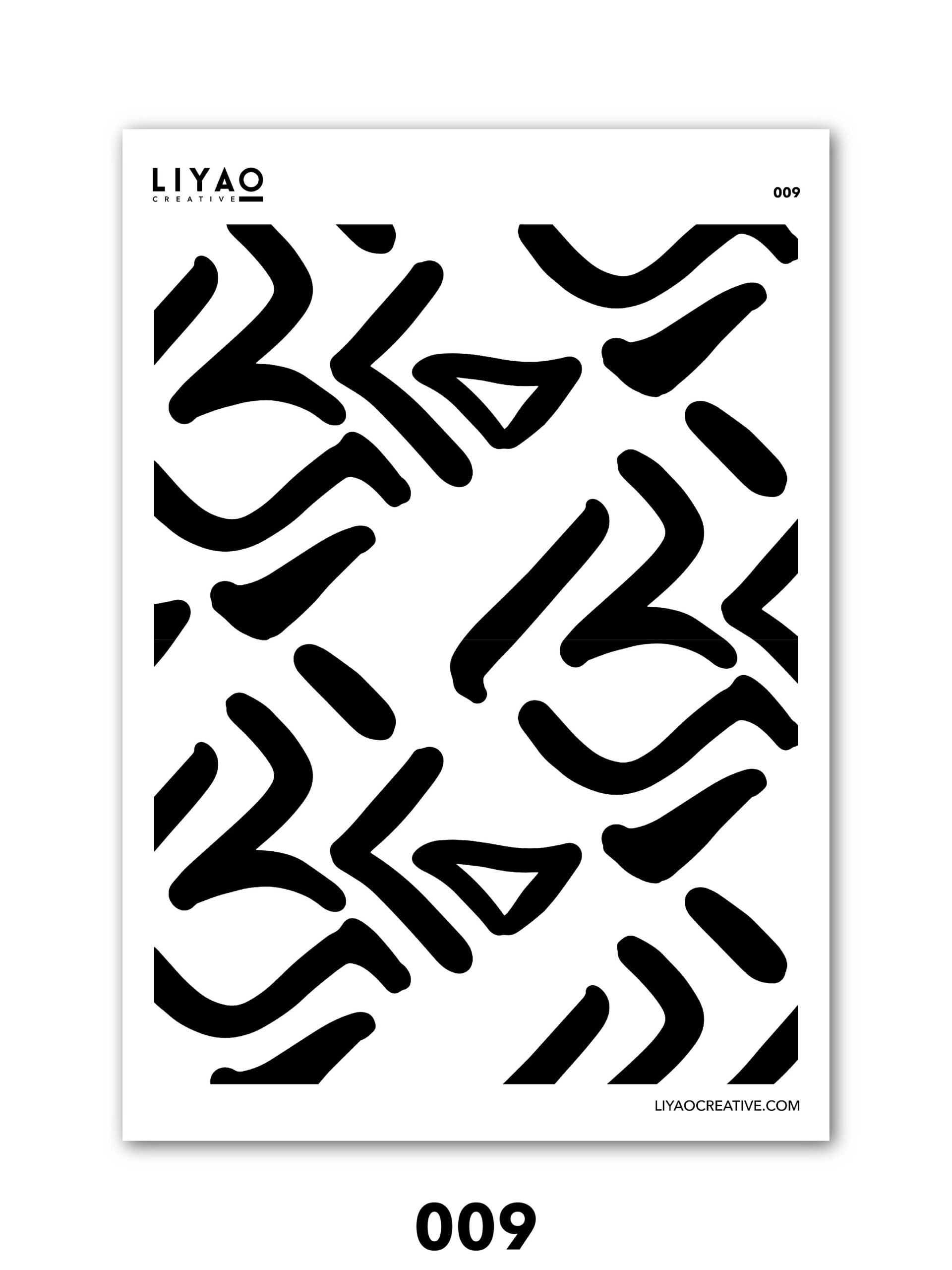 Abstract Black&White Pattern