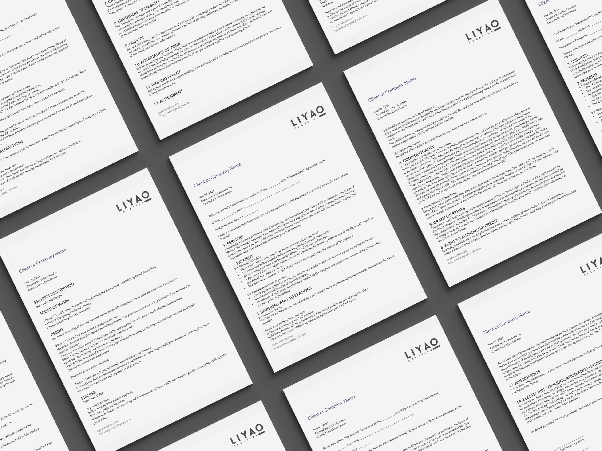 Freelance Contract Template