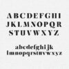 Serif Font Design